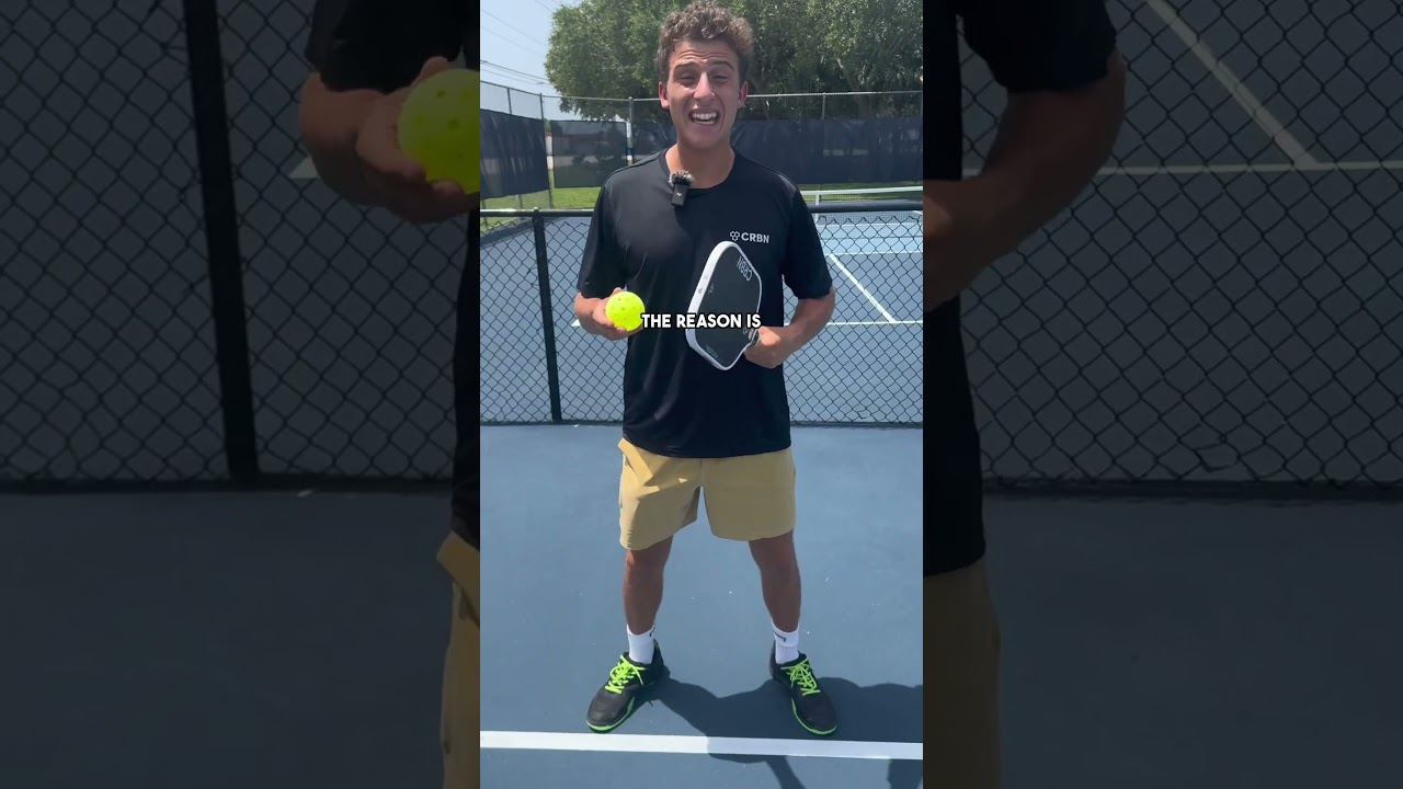 How to hit an aggressive third shot drop! #pickleball #pickleballtips