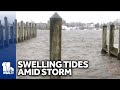 Just the beginning: Steady, driving rain in Annapolis