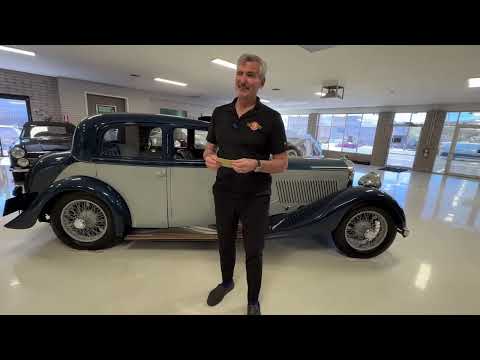 video 1935 Bentley 3.5 Liter Park Ward Sport Saloon