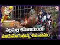 Huge Devotees Rush At Shivalayams | Nallamalla | Maha Shivaratri | V6 News