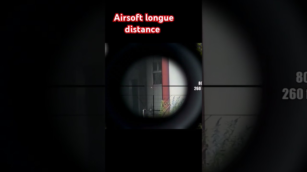 Tir longue distance airsoft
