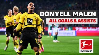 Donyell Malen — All Goals and Assists in Bundesliga