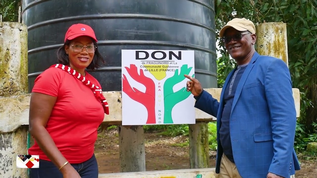 Conakry Nouvelles INAUGURATION DU FORAGE PAR FRGUINORD A BOFFA