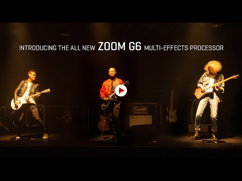 Zoom G6 Guitar Multi-Effects Processor
