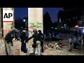 Police begin removing barricades at UCLA pro-Palestinian demonstrators’ encampment