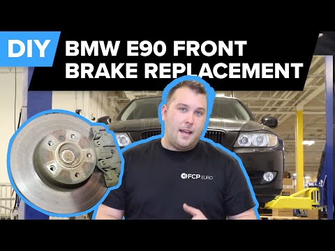 BMW Serie 3 (E90) - Front Brake Pads & Rotor Replacement