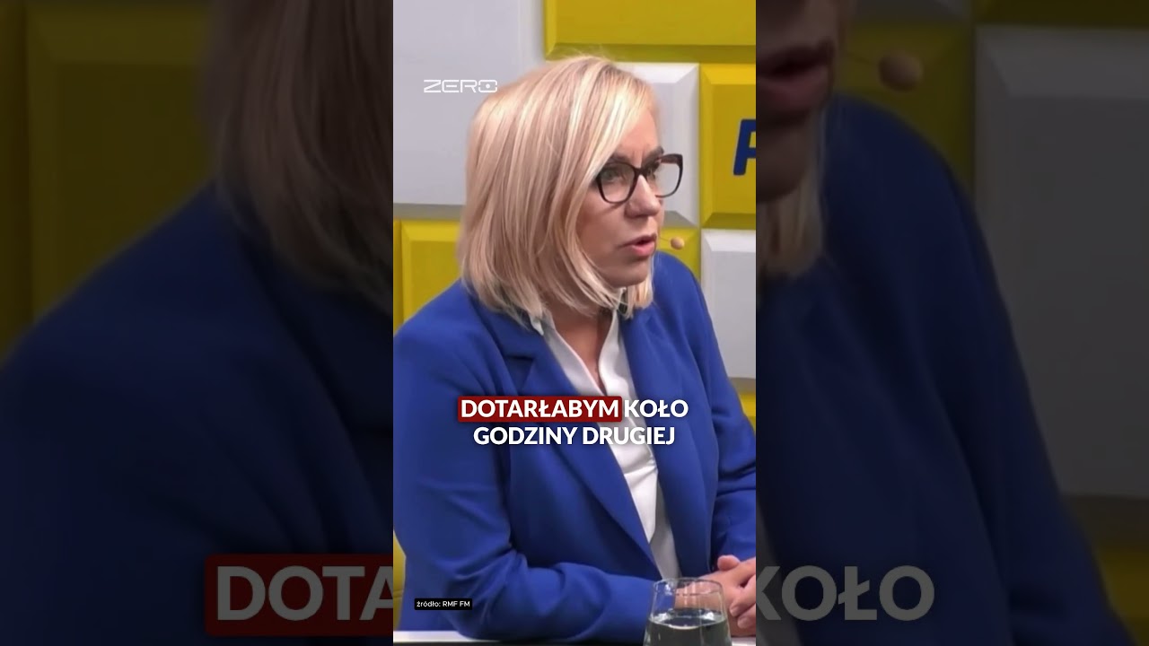 MINISTER KLIMATU PRZY艁APANA
