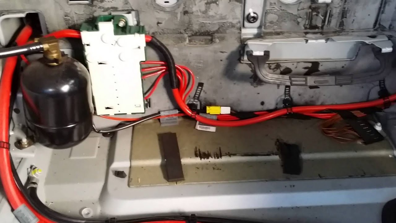 BMW X5 4.4 rear air bag suspension self leveling system ... 2006 chevy trailer wiring diagram 