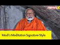 PM Modis Meditation Signature Style Over the Years |  Opposition Fumes | NewsX