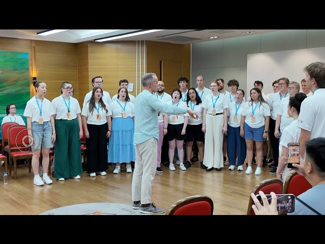 U.S. student choirs bring Chinese folk song 'Mo Li Hua' to life