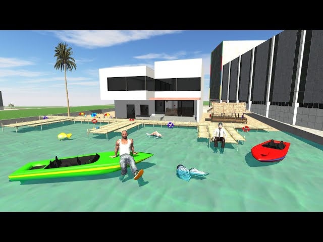 Franklin Change House To Beach House - INDIAN BIKES DRIVING 3D