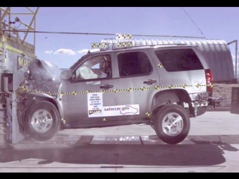 Testul de accident video Chevrolet Tahoe 2005 - 2007
