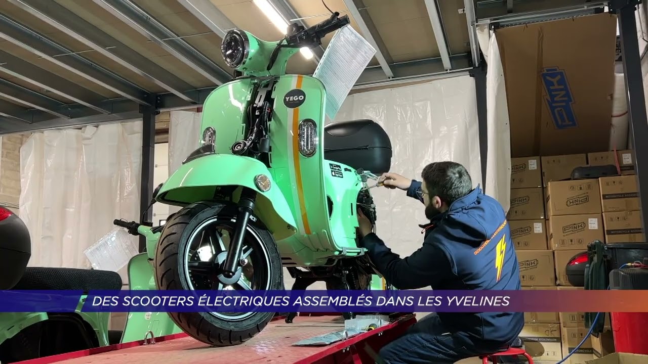 Yvelines | Des scooters électriques assemblés dans les Yvelines