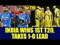 India wins 1st T20I against Australia by 9 wickets, takes 1-0 lead