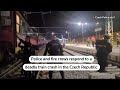 Czech train crash leaves several dead | REUTERS