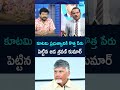 Jada Sravan Kumar Comments on Chandrababu Govt | #dingdong #ytshorts @SakshiTV - 02:25 min - News - Video