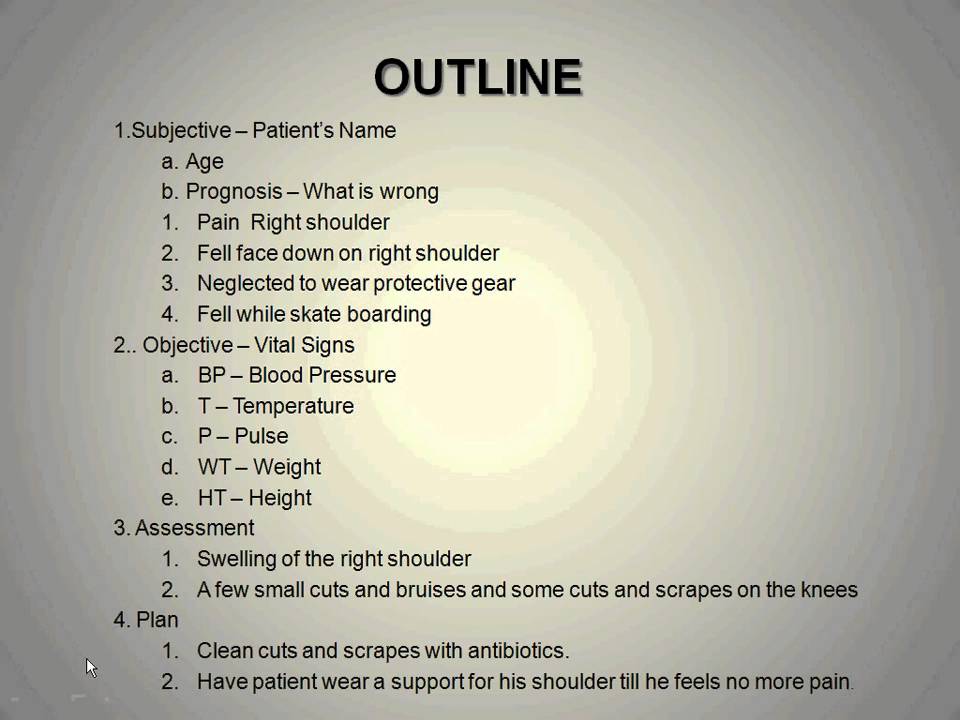 HCM210 Medical Terminology SOAP Notes YouTube