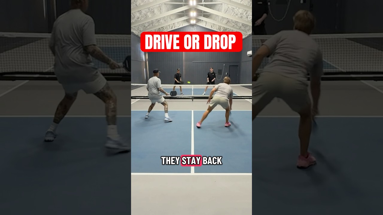 A drop is an OFFENSIVE shot