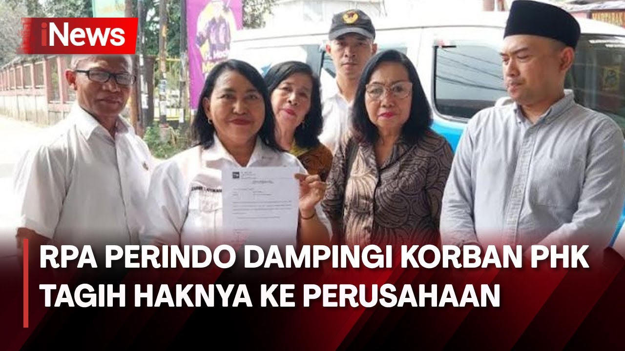 RPA Perindo Dampingi Korban PHK Tagih Haknya ke Perusahaan - iNews Sore 22/07