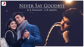 Never Say Goodbye – A R Ameen
