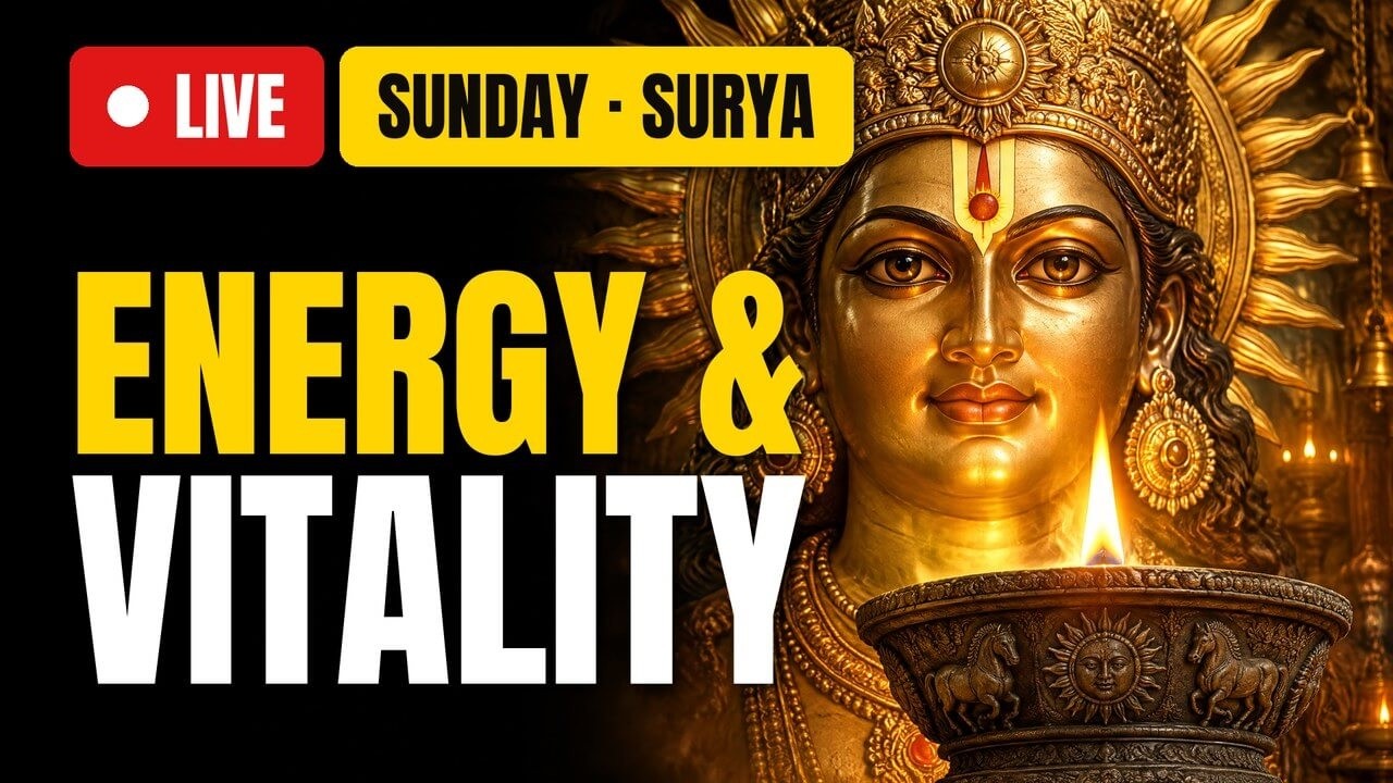 Sunday Surya Mantras for Energy, Vitality & Positive Energy | Morning Prayers