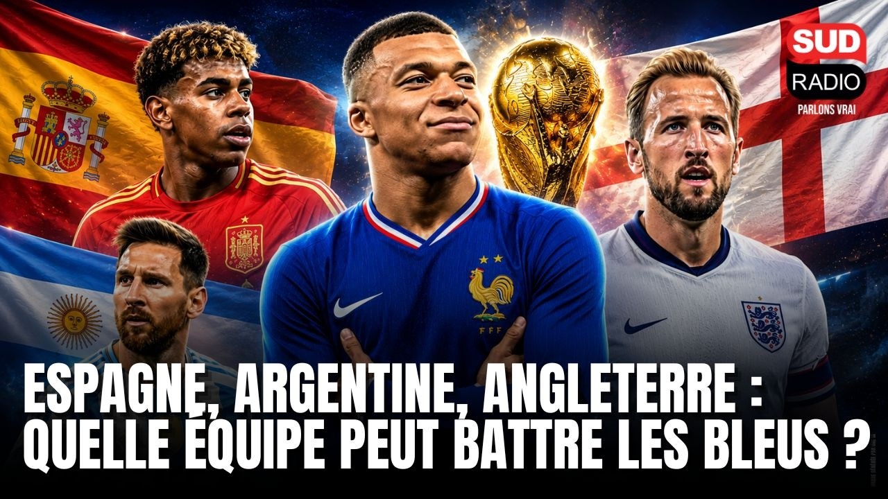 Quelle équipe peut battre les Bleus : Espagne, Argentine, Angleterre,