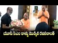 Rajinikanth Touches UP CM Yogi Adityanaths Feet at His Residence | IndiaGlitz Telugu