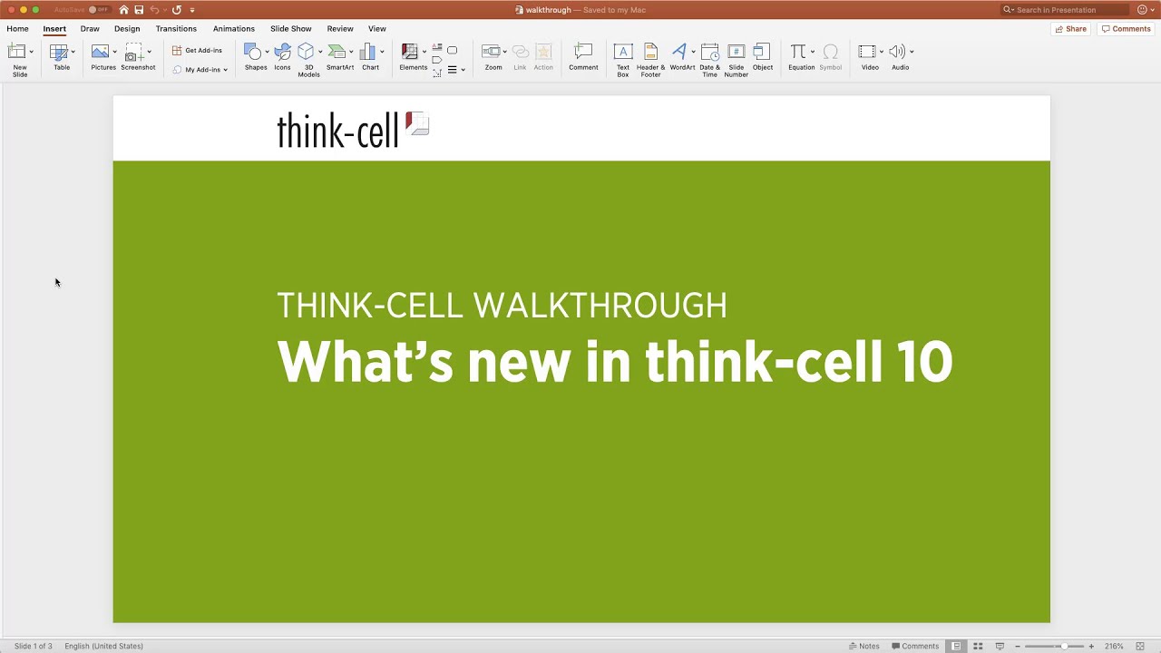 Think Cell For Mac