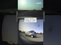 Police dashcam shows car chase ending in crash - 00:38 min - News - Video