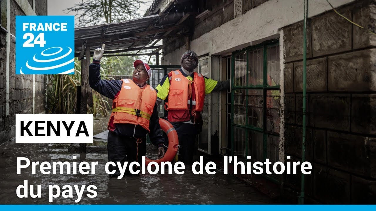 Le Kenya en état d'alerte avant l'arrivée du tout premier cyclone de son histoire • FRANCE 24