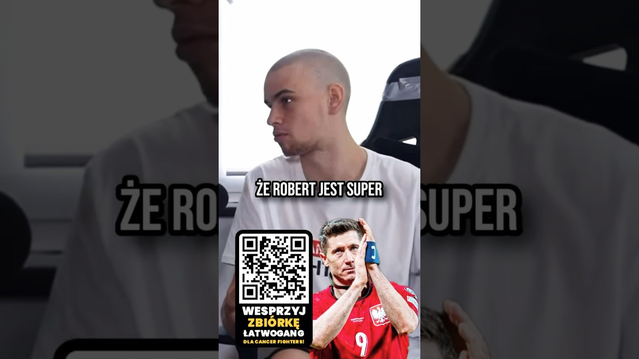 łatwogang: lewandowski pomaga po cichu, super gość #shorts