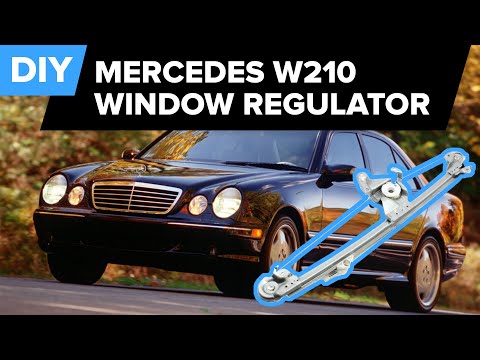 MERCEDES-BENZ E-Class (210) - Power Window Motor Replacement