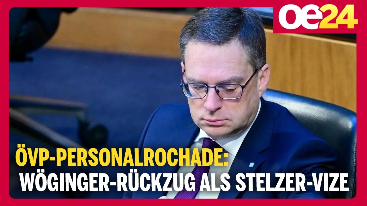 ÖVP-Personalrochade: Wöginger-Rückzug als Stelzer-Vize