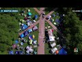 Drone video captures pro-Palestinian encampment at University of Washington in Seattle  - 00:41 min - News - Video