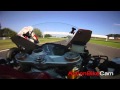 Jakub Smrz on Aprilia RSV4 in Most with ActionBike 