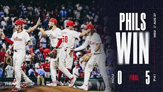 Astros vs. Phillies Game Highlights (8/27/24) | MLB Highlights