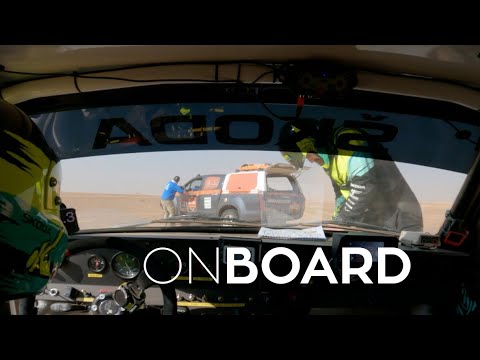 Bloudění, zapadnutí a vaše oblíbené GoPro pohledy / STAGE 07   08 ONBOARD / Škodovkou na Dakar 2021