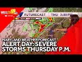 ALERT DAY: Increased risk for severe storms in Maryland