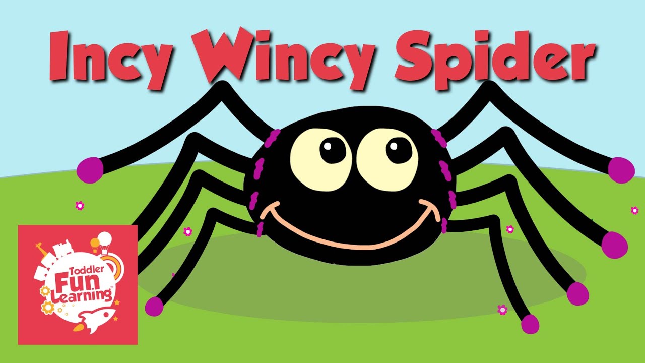 Incy Wincy Spider Toddler Fun Learning Nursery Rhyme Youtube