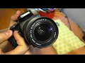 Чёрные снимки на фотокамере Canon 1100D