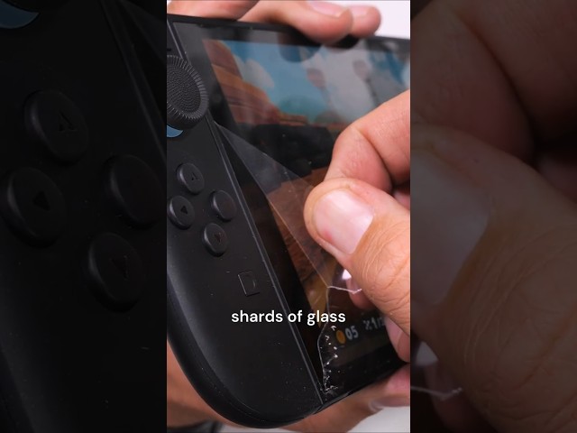 DO NOT REMOVE THE SWITCH 2 SCREEN PROTECTOR!