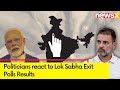 Political Leaders Comments on Exit Polls Results | Lok Sabha Elections 2024 | NewsX