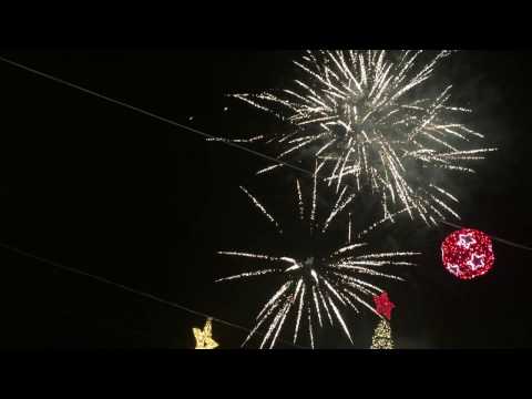 Lighting the Christmas Tree in Bethlehem 2016