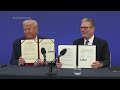 Recap of Trumps UK state visit with Keir Starmer and King Charles III  - 01:18 min - News - Video