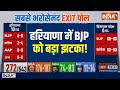 Haryana Lok Sabha Exit Poll 2024: हरियाणा में BJP को बड़ा नुकसान ! Congress की बढ़ी सीटें