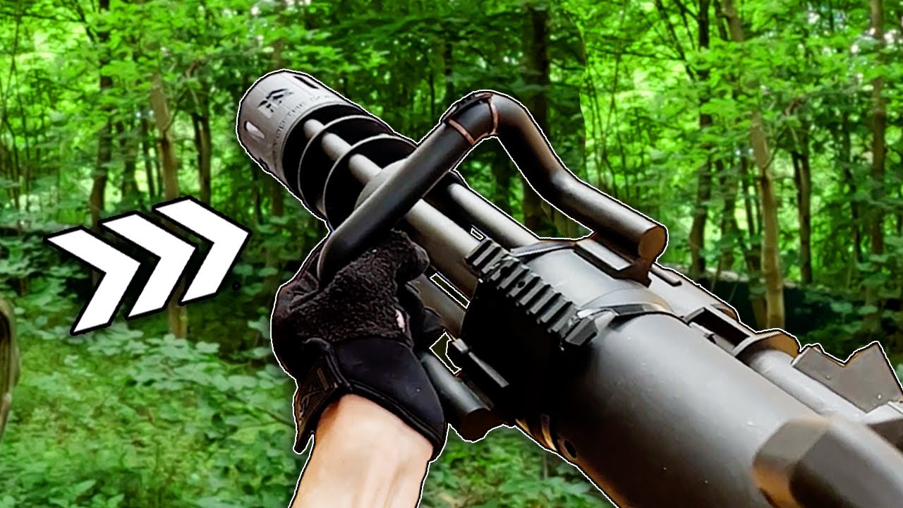 World's Most Terrifying Airsoft Gun Ruins Everyone's Game...