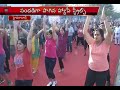 Software employees "Happy Street" event in Hyderabad