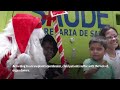 Santa Claus meets child recipients of organ transplants in Brazil  - 01:10 min - News - Video
