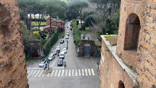 Going Back in Time to Ancient Rome on the Aurelian Walls
