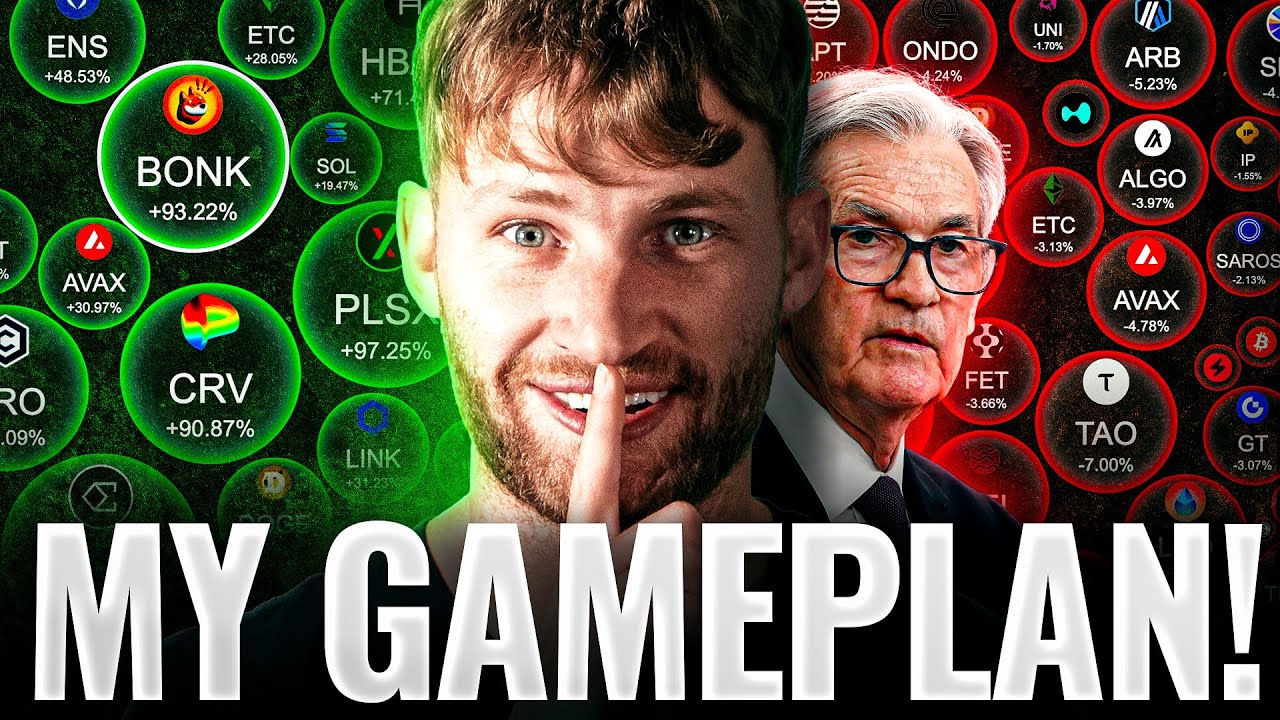 HUGE FOMC Day: My Full Crypto Gameplan Revealed!